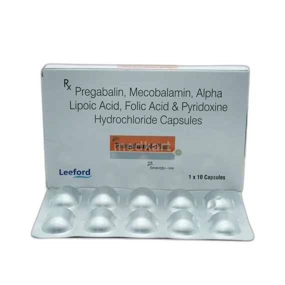 pregabanyl plus capsule 10's